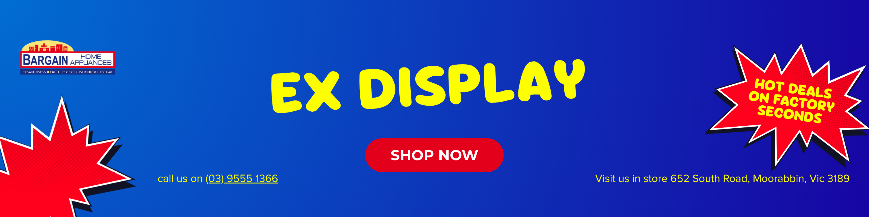 Ex-Display Stock