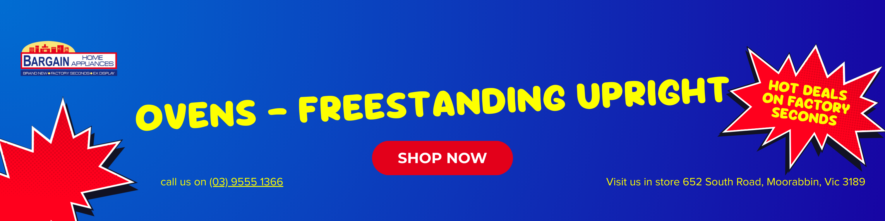 Ovens Freestanding Upright