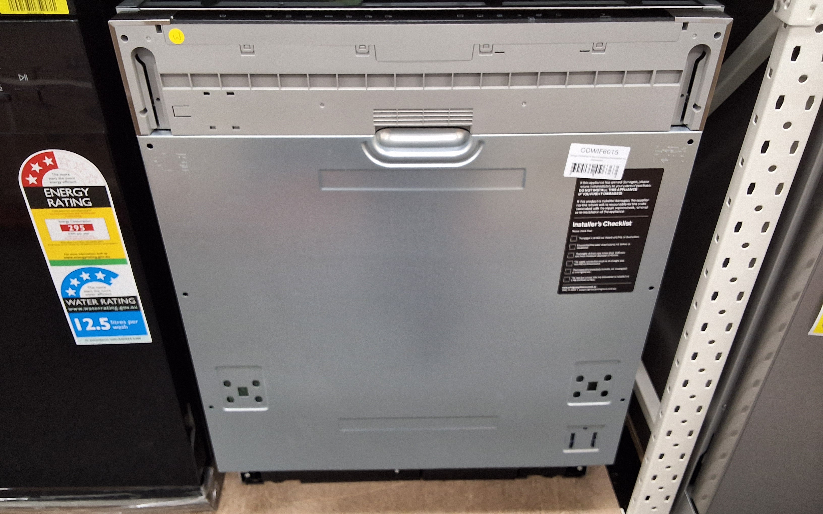 Omega ODWIF6015 60cm Integrated Dishwasher 15 Place Setting