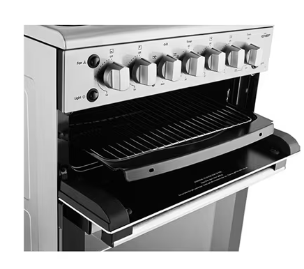 Chef CFG517SCH 54cm Stainless Steel Freestanding Cooker