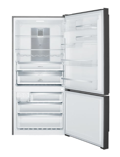 Electrolux EBE5307BC-R 496L UltimateTaste 500 Bottom Freezer Fridge Dark Stainless Steel