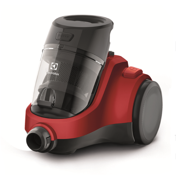 Electrolux EC41-4ANIM Ease C4 Pet Canister Bagless Vacuum Cleaner Chili Red