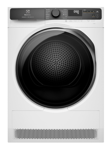 Electrolux EDH803R7WC 8kg Ultimate Care 700 Heat Pump Dryer with 3D Sense White