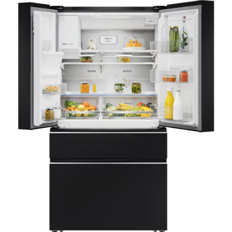 Electrolux EHE6191BB 609L French Door Fridge, Matte Charcoal Black - 900 Series