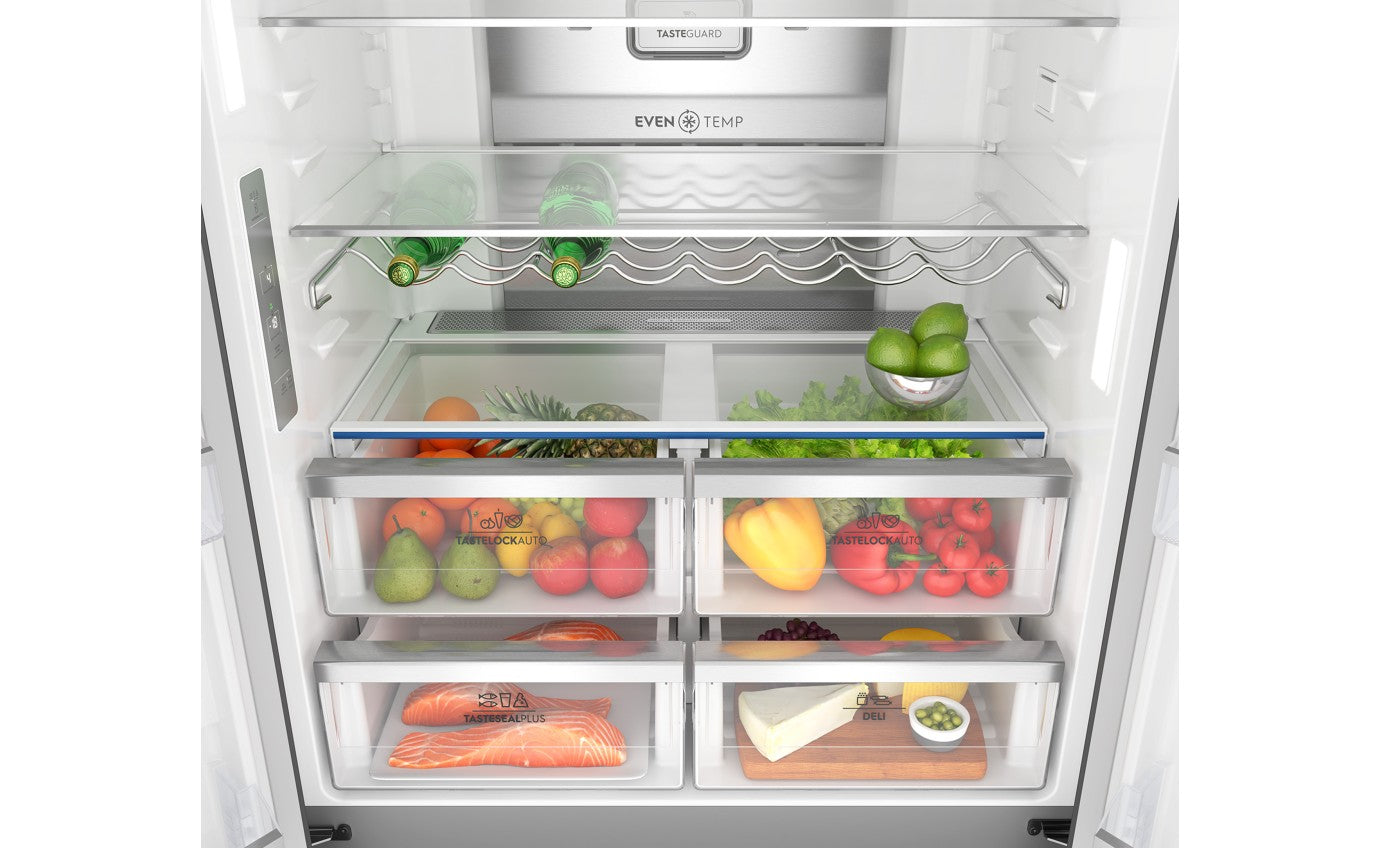 Electrolux EQE5657BA 562L UltimateTaste 700 Quad Door Fridge Matte Charcoal Black