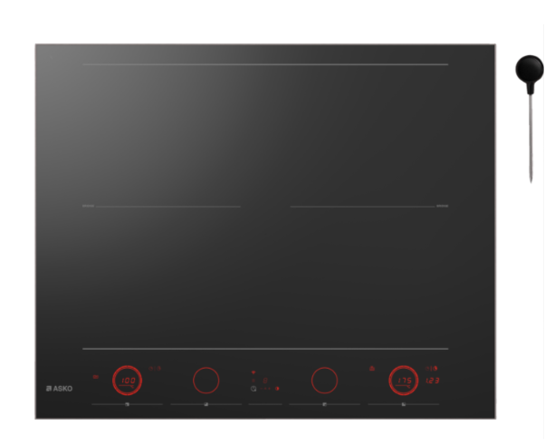 ASKO HID654GC 64cm 4 Zone Induction Cooktop HID654GC