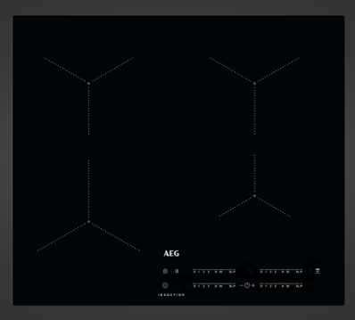 AEG IKB64431CB 60cm 4 Zone Full Induction Cooktop