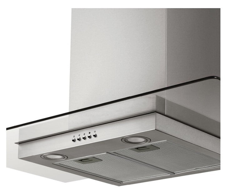 InAlto IRGF90S 90cm Flat Glass Canopy Rangehood