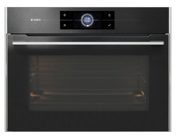 Asko OCM8478G Elements 45cm Black Combination Microwave Oven