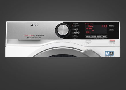 AEG T8DHC846C 8kg 8000 Series SensiDry Heat Pump Dryer