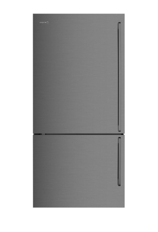 Westinghouse WBE5304BC-L Left Hand 496L Dark Stainless Bottom Mount Fridge