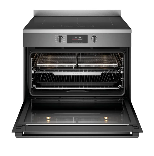 Westinghouse WFE9756DD 90cm Electric Freestanding Oven with AirFry Dark Stainless Steel