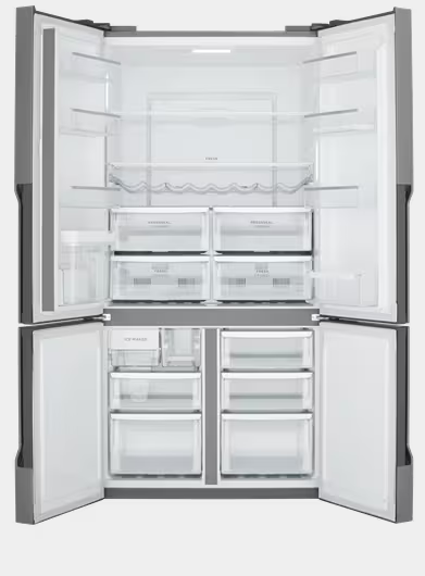 Westinghouse WQE5660SA 564L French Quad Door Refrigerator with Water Dispenser Stainless Steel