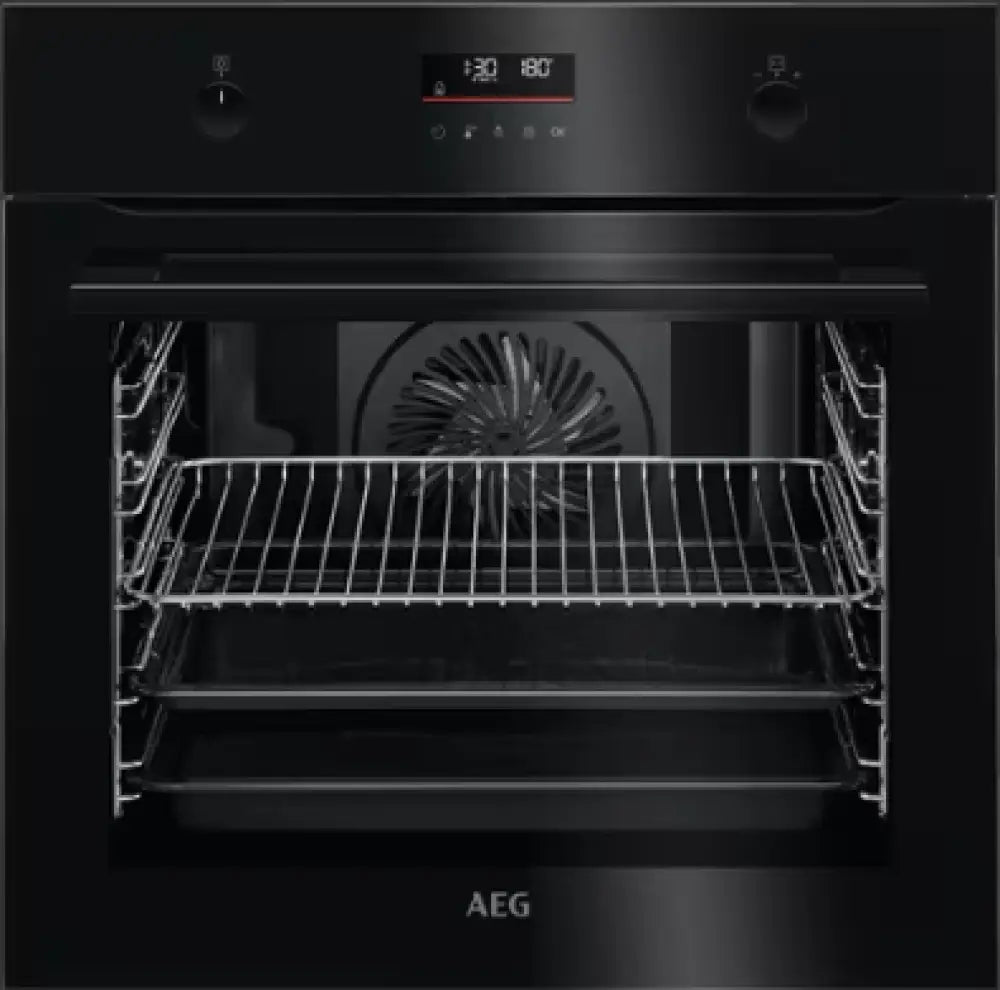 Aeg Bpk535060B -60Cm Pyroluxe Multifunction 9 Oven Black *