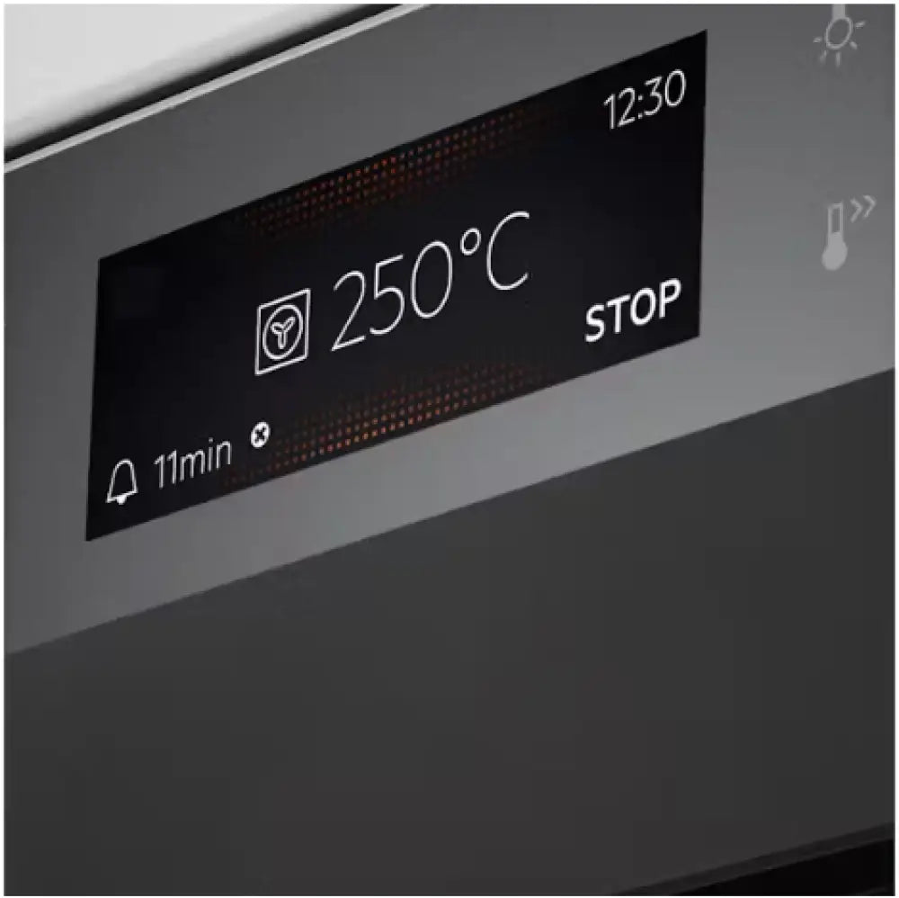 Aeg Bpk74238Pt 60Cm Sensecook Pyroluxe™ Multifunction 17 Oven Matte Black