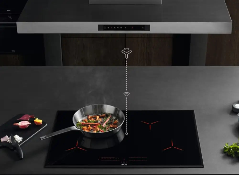 Aeg Iae84881Xb 80Cm Sensepro 4 Zone Induction Cooktop