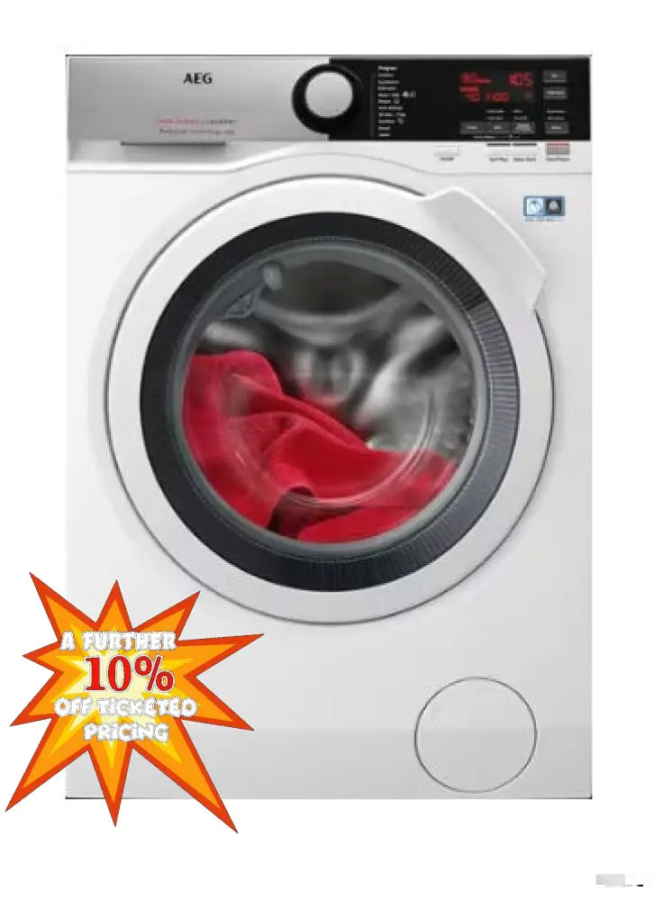 Aeg Lf6Es8431A 8Kg 6000 Series Front Load Washing Machine With Prosense Technology