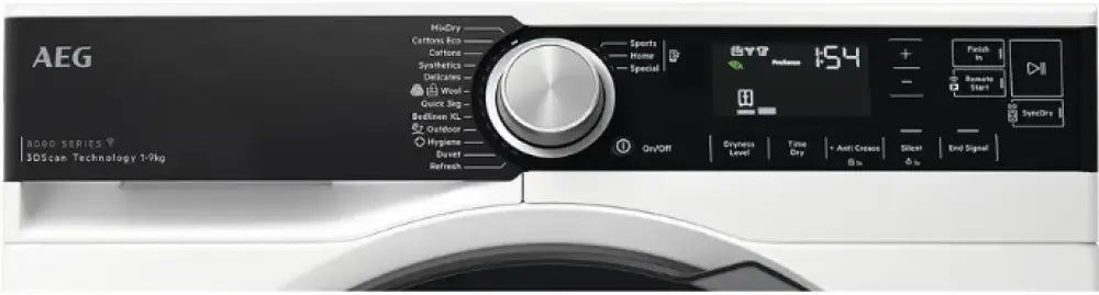 AEG T859M6OBC 9kg 8000 Series Heat Pump Dryer Dryer