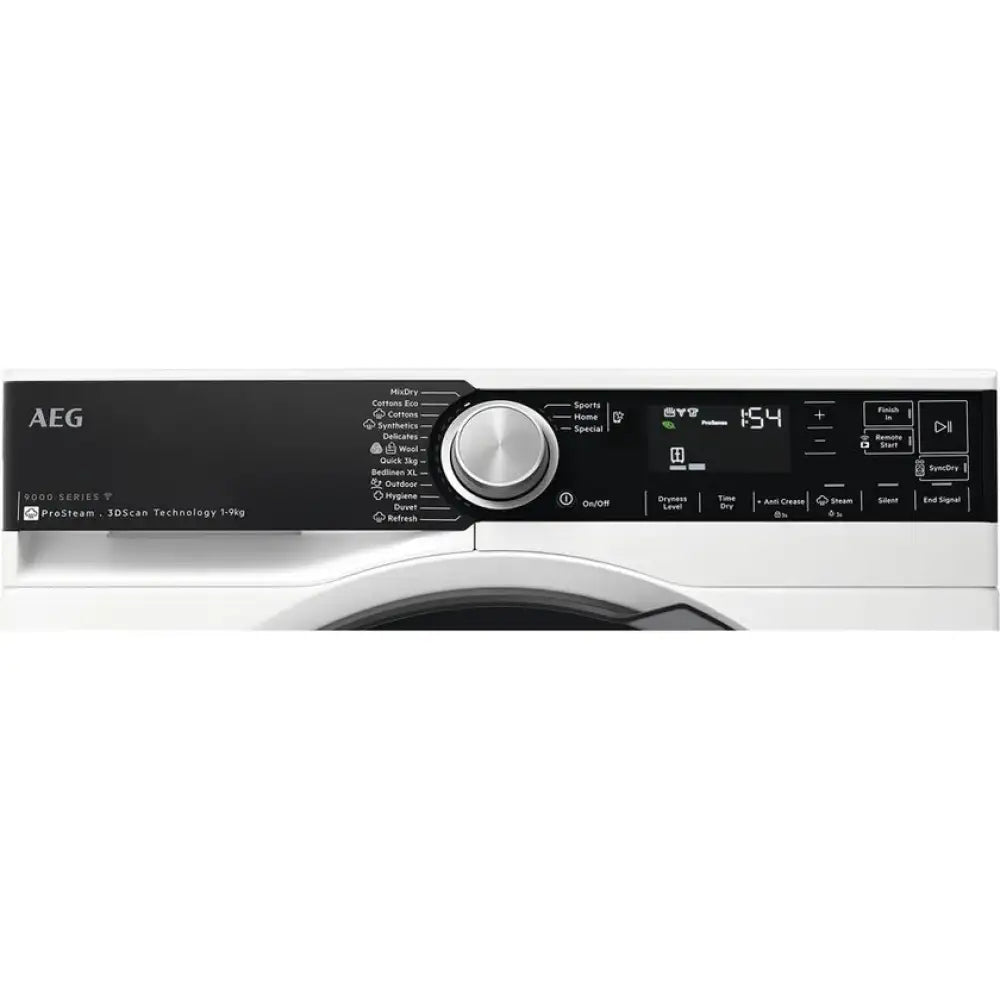 AEG T959M6ORS 9000 Series 9kg 3D-Scan Heat Pump Dryer Dryer