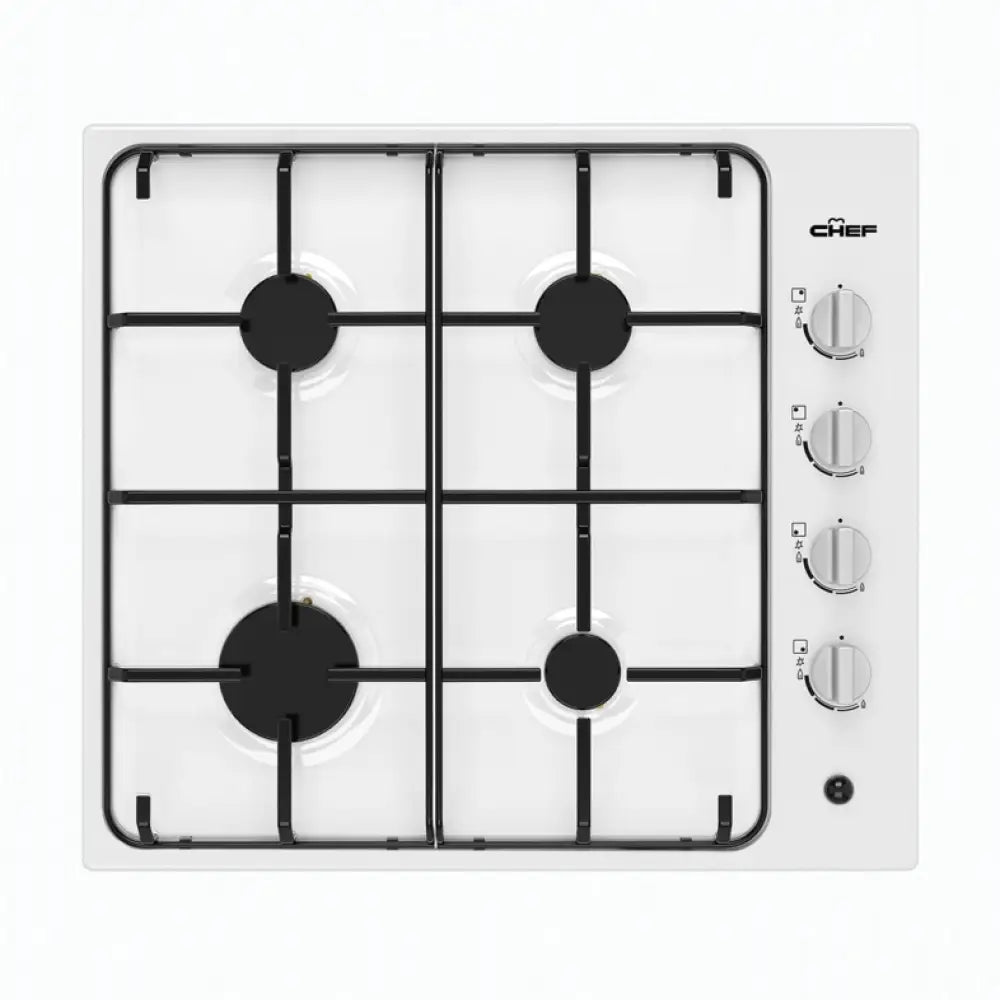 Chef Chg642Wc 60 Cm 4 Burner Gas Cooktop Cooktop