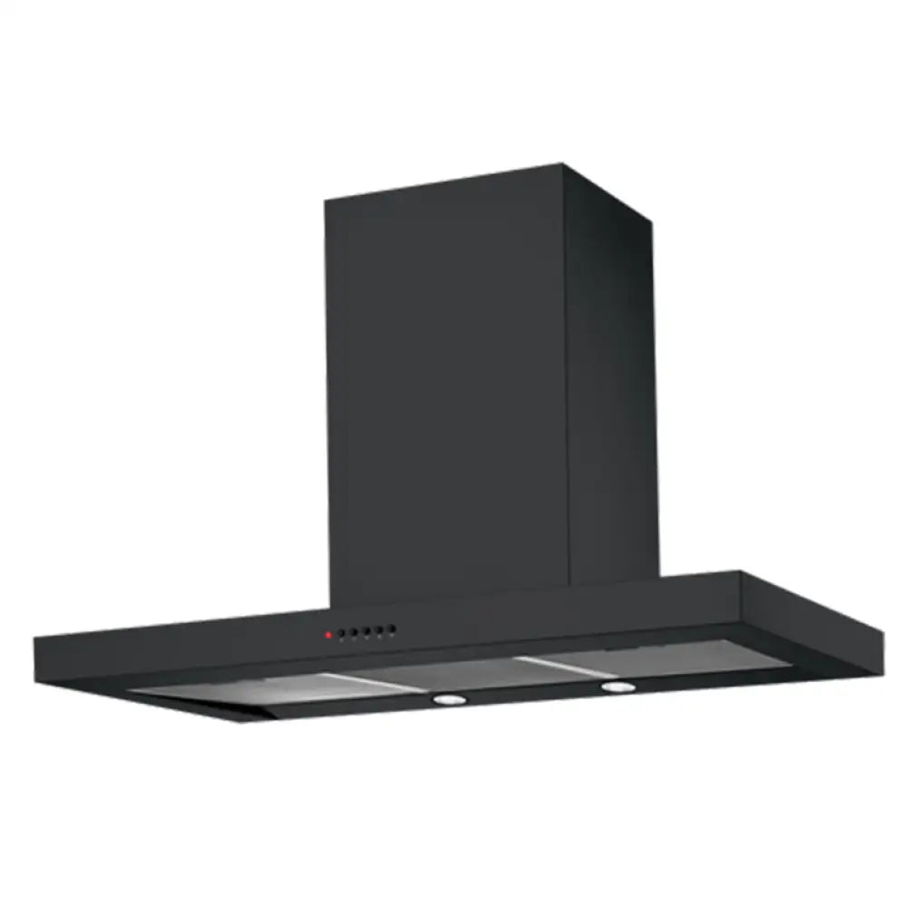 Chef Crc914Db 90Cm Black Canopy Rangehood