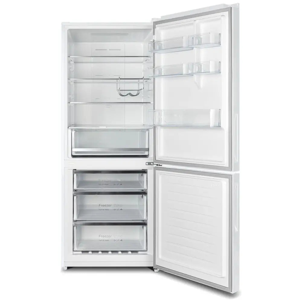 Chiq Cbm396Nw3 -396L Bottom Mount Fridge White *