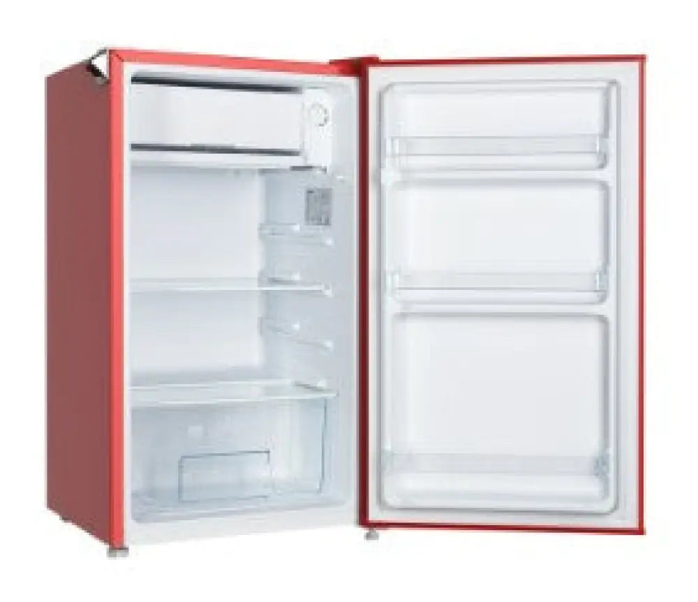 Chiq Crsr089Dr 90 Litre Retro Style Bar Fridge Red *