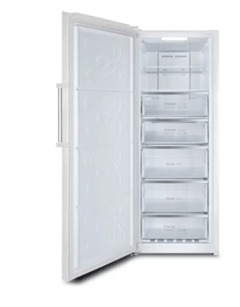 Chiq Csh380Nwl2 380L Frost Free Inverter System Hybrid Fridge/Freezer Freezer