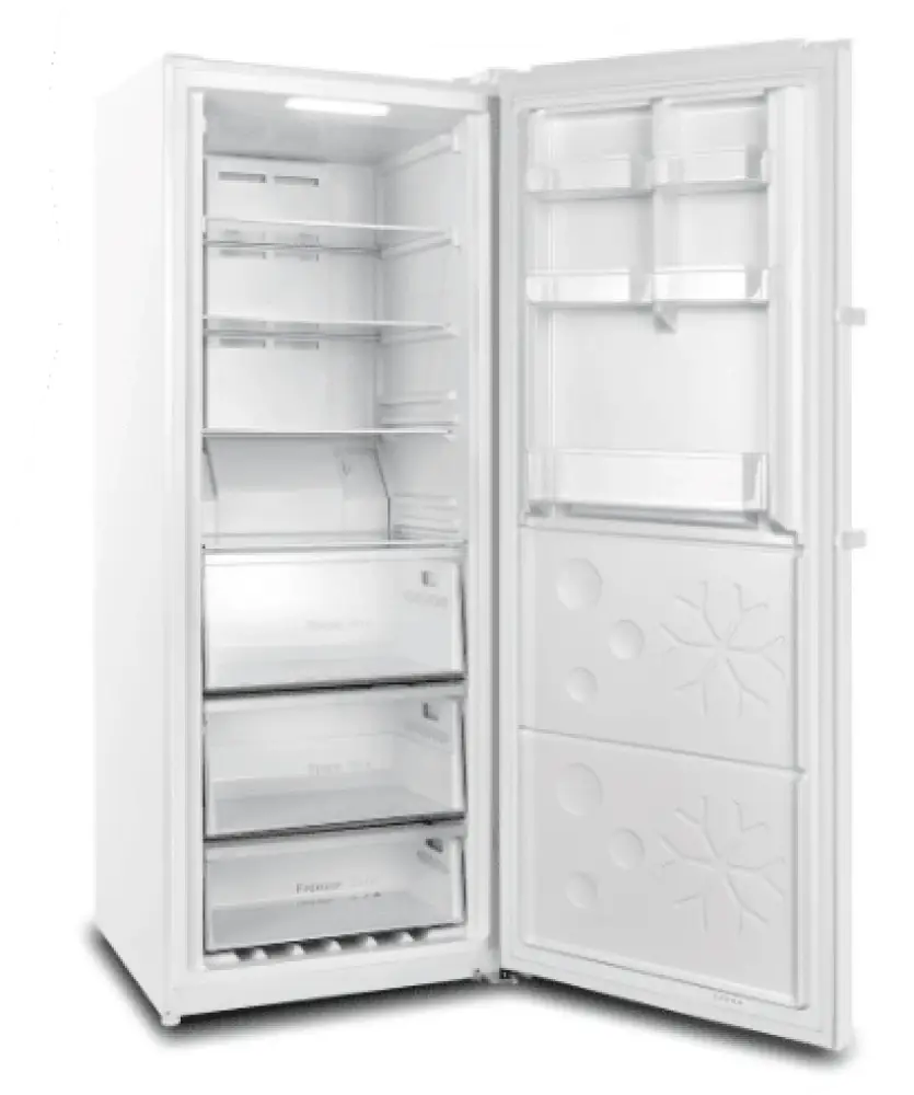 Chiq Csh380Nwr3 380L Hybrid Fridge-Freezer (White) Fridge