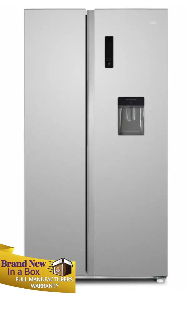 Chiq Css557Nsd 559L Side By Stainless Steel Fridge With Water Dispenser