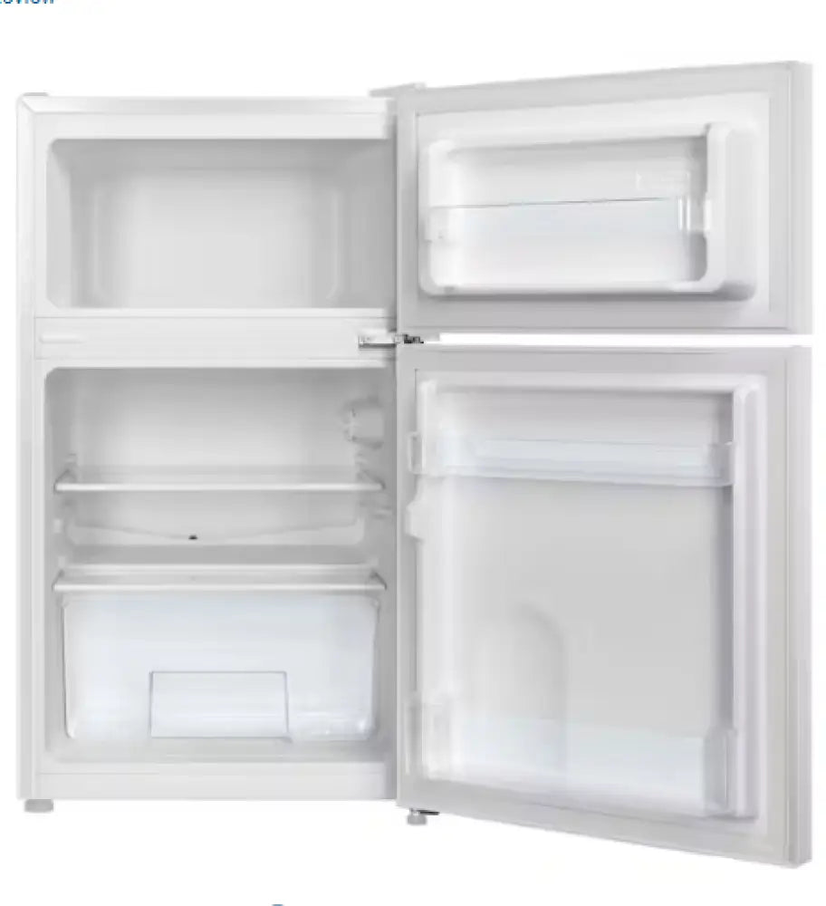 Chiq Ctm086Dw -86L Two Door Bar Fridge - White