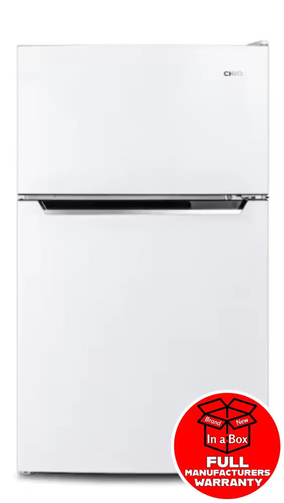 Chiq Ctm086Dw -86L Two Door Bar Fridge - White