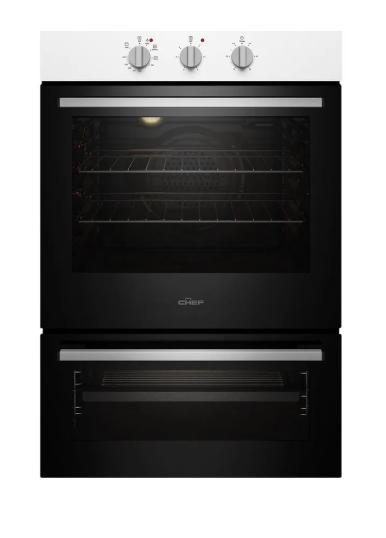 Chef CVE662WB 60cm Oven with Separate Grill