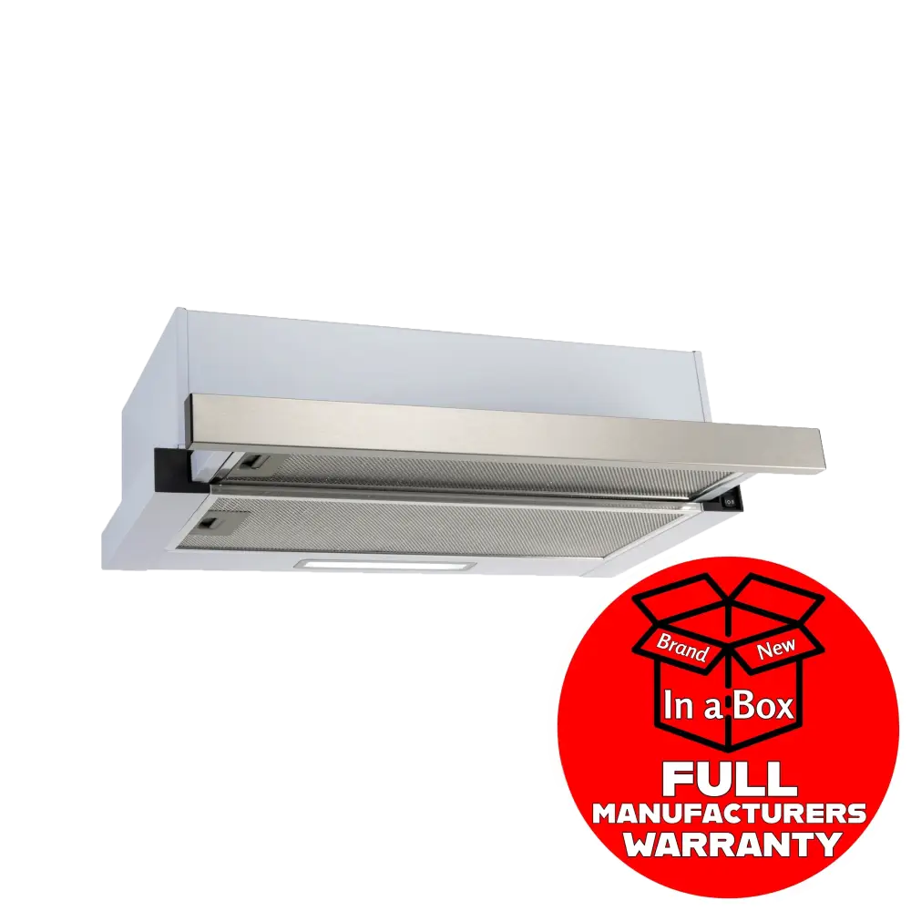 Euro Es602Ss2 60Cm Slide Out Rangehood