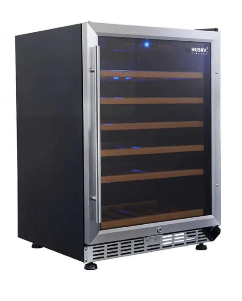 Husky Hus-Wc54S-Zy Vino Pro 154L Single Zone Wine Fridge In S/Steel