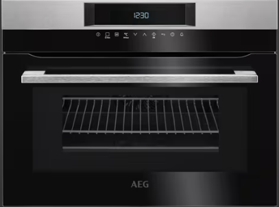 AEG KMK761000M 450mm CombiQuick Combi Compact Oven Microwave