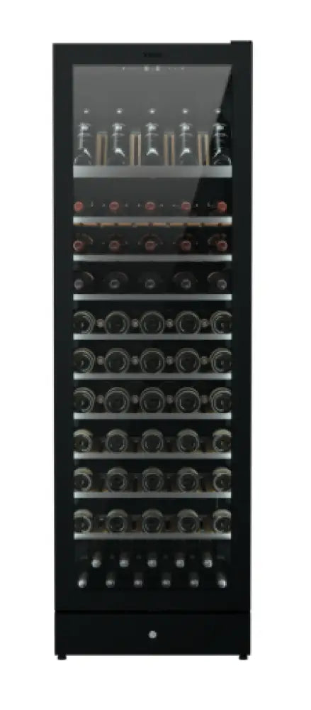Vintec VWM198PBA-R Premium 126 Bottle Right Hinge Multi-temp Wine Cellar Fridge