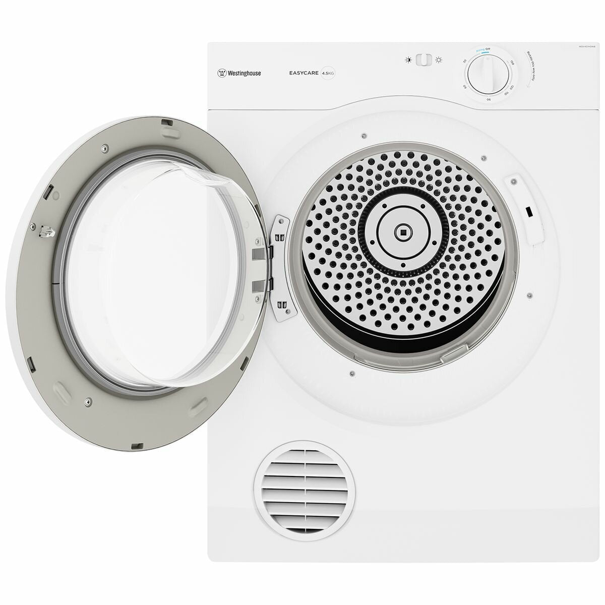 Asciugatrice ventilata Westinghouse WDV457H3WB da 4,5 kg