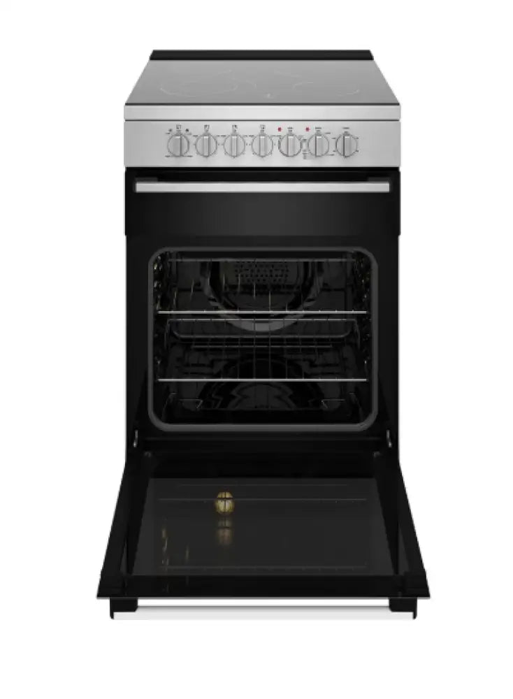 Westinghouse WFE642SCB 60cm Freestanding Electric Oven and Ceramic Cooktop Stainless Steel Upright