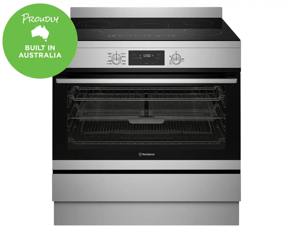 Westinghouse Wfe946Sd 90Cm Electric Freestanding Cooker With Airfry Upright