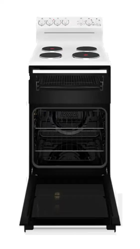 Westinghouse Wle532Wc 54Cm Electric Freestanding Cooker With Solid Cooktop Upright