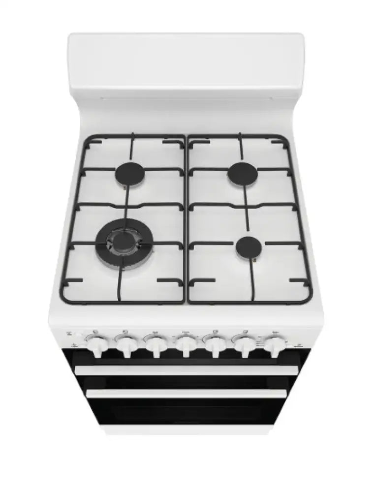 Westinghouse WLG512WCH 54cm Freestanding Gas Oven and Gas Cooktop White Upright