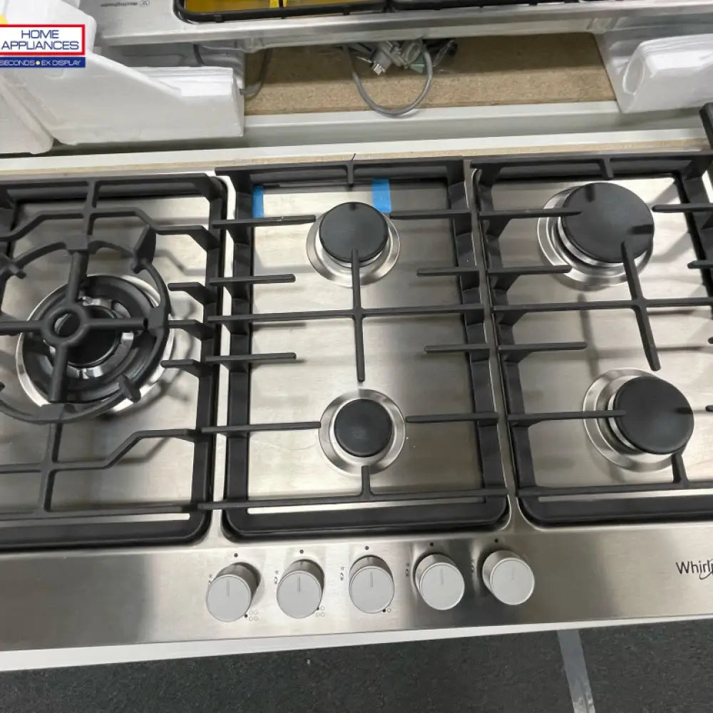 Whirlpool Akc950Cixoc 86Cm 5 Burner Gas Cooktop In S/Steel