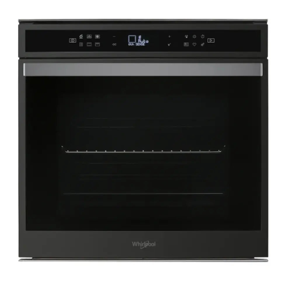 Whirlpool W60Mpbsoc 60Cm 6Th Sense Pyrolytic Built-In Oven In Black Stainless Steel