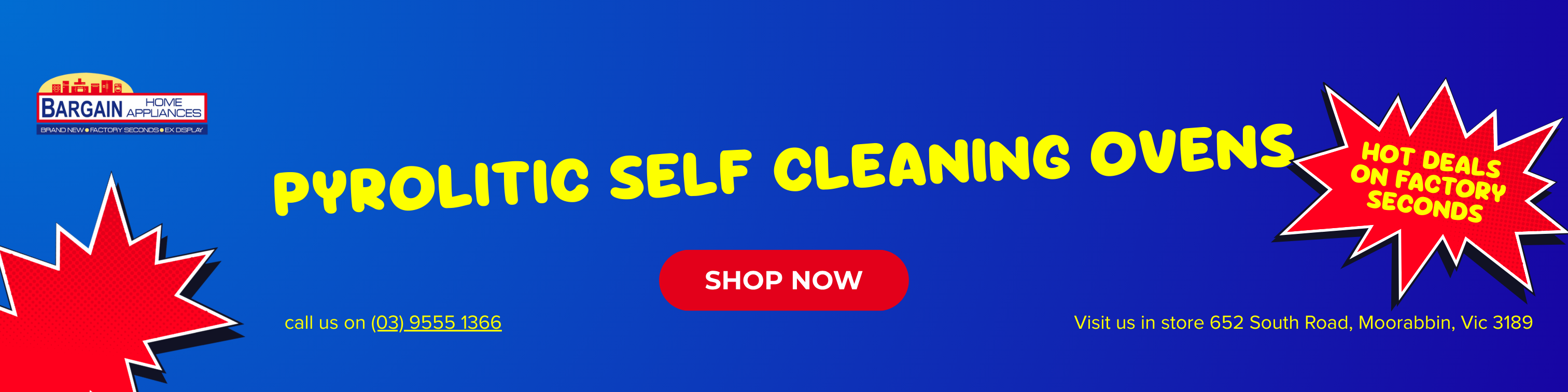 Pyrolitic Self Cleaning Ovens