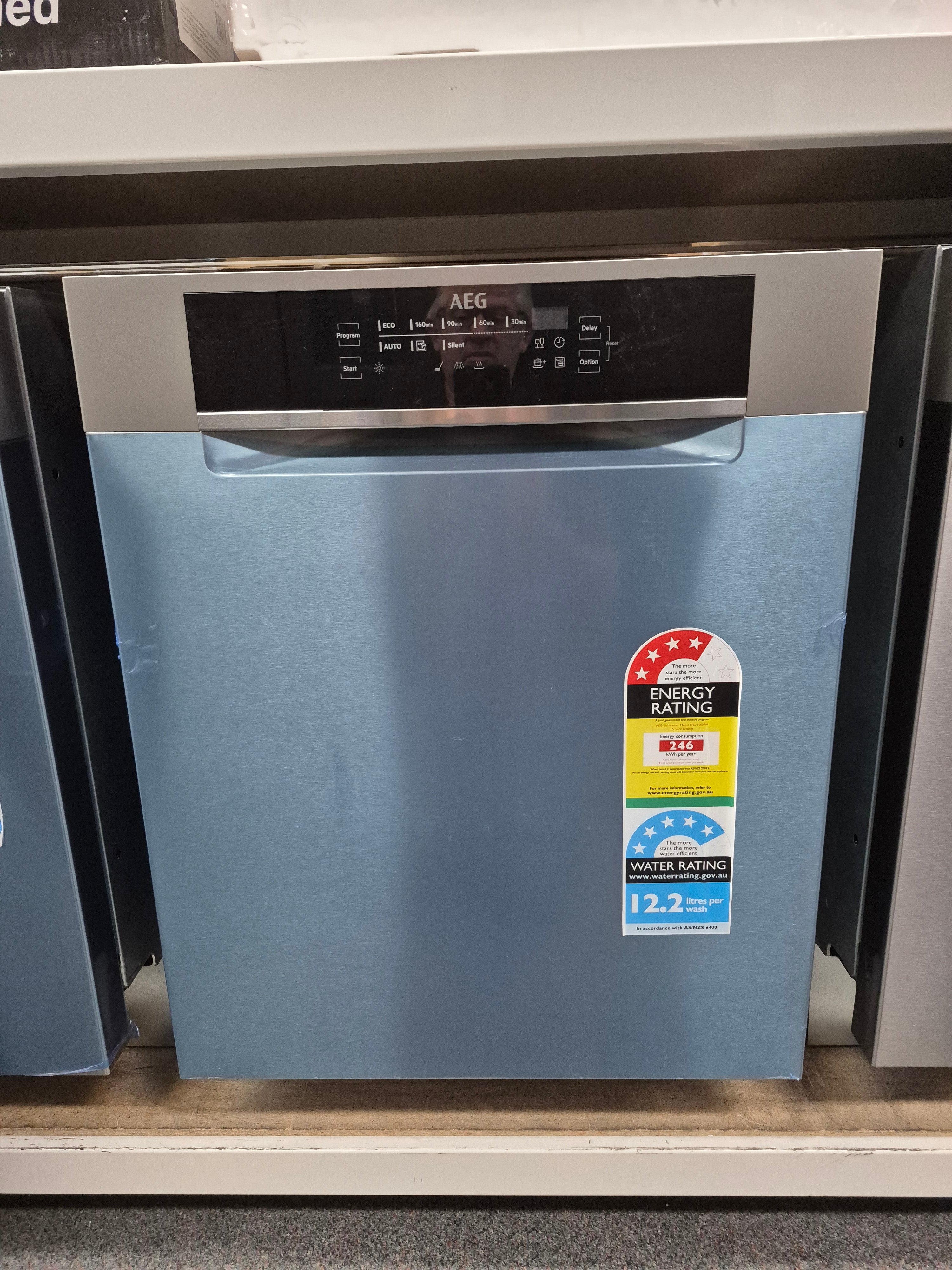 AEG FFE73600PM 60cm built-under stainless dishwasher