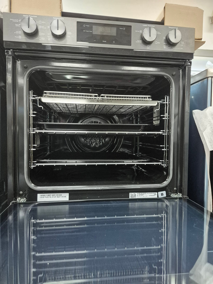 Westinghouse WVE6526DD 60cm Multi-Function 8/5 Duo Oven with AirFry Dark Stainless Steel