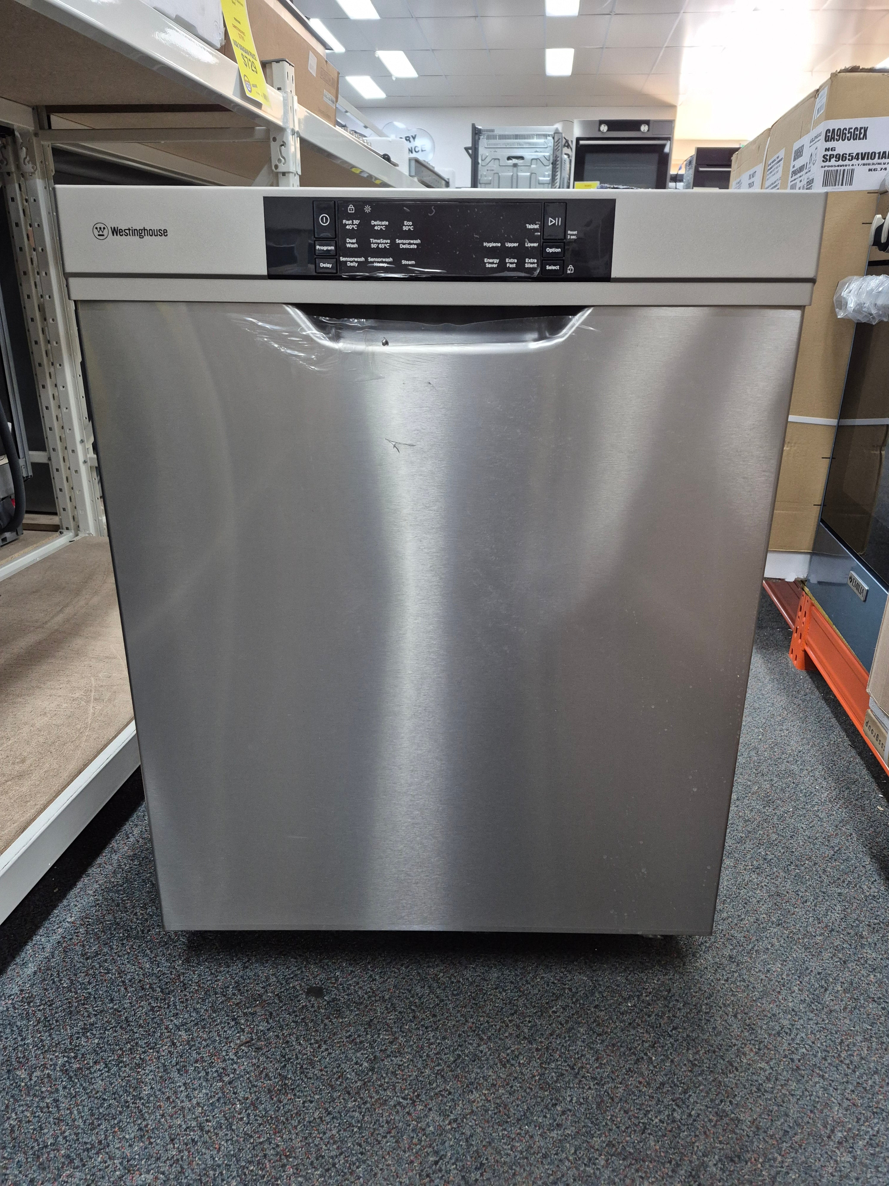 Westinghouse WSU6608XB 60cm 15 Place Setting Built in Dishwasher Stainless Steel