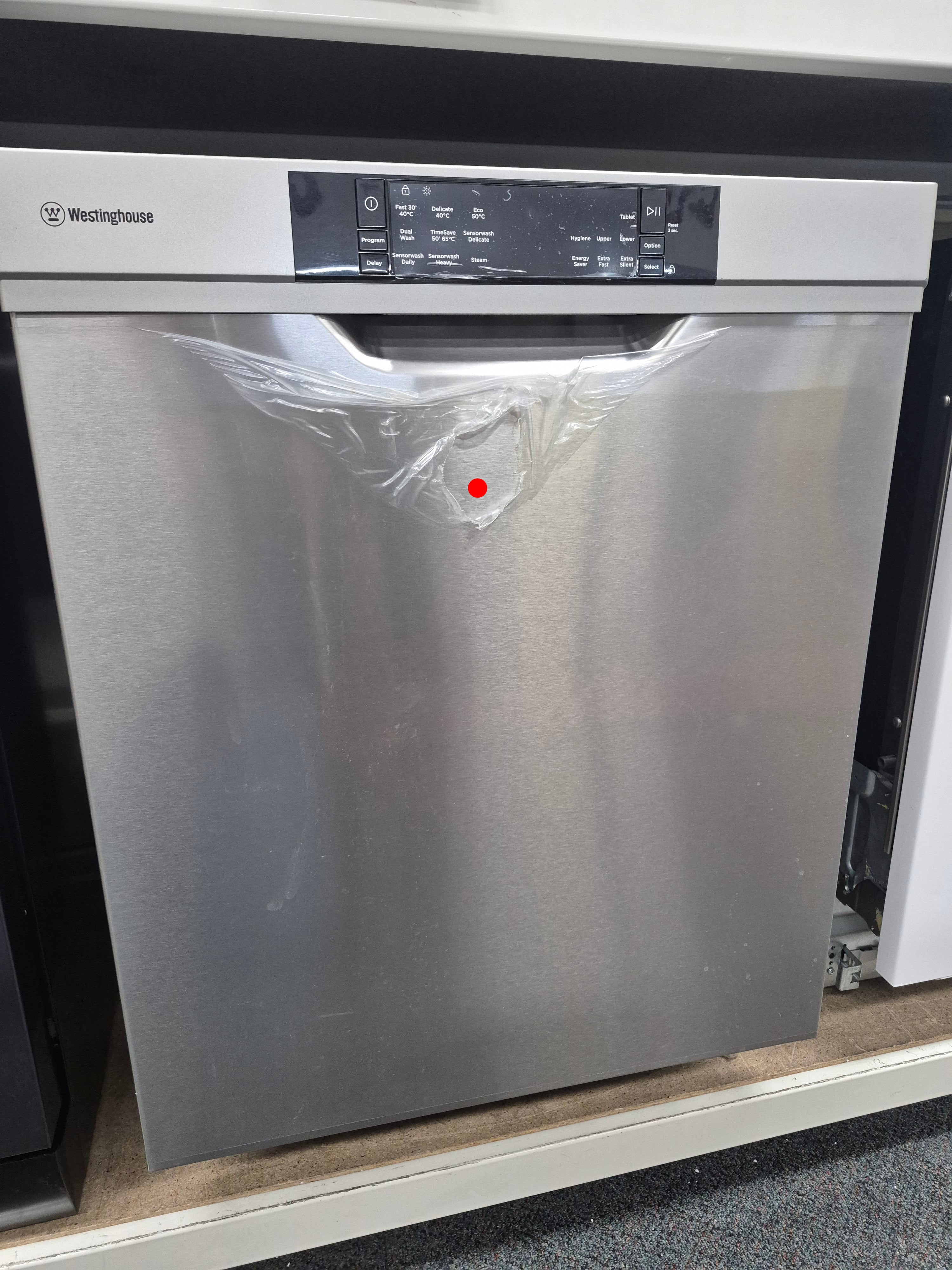 Westinghouse WSU6608XB 60cm 15 Place Setting Built in Dishwasher Stainless Steel