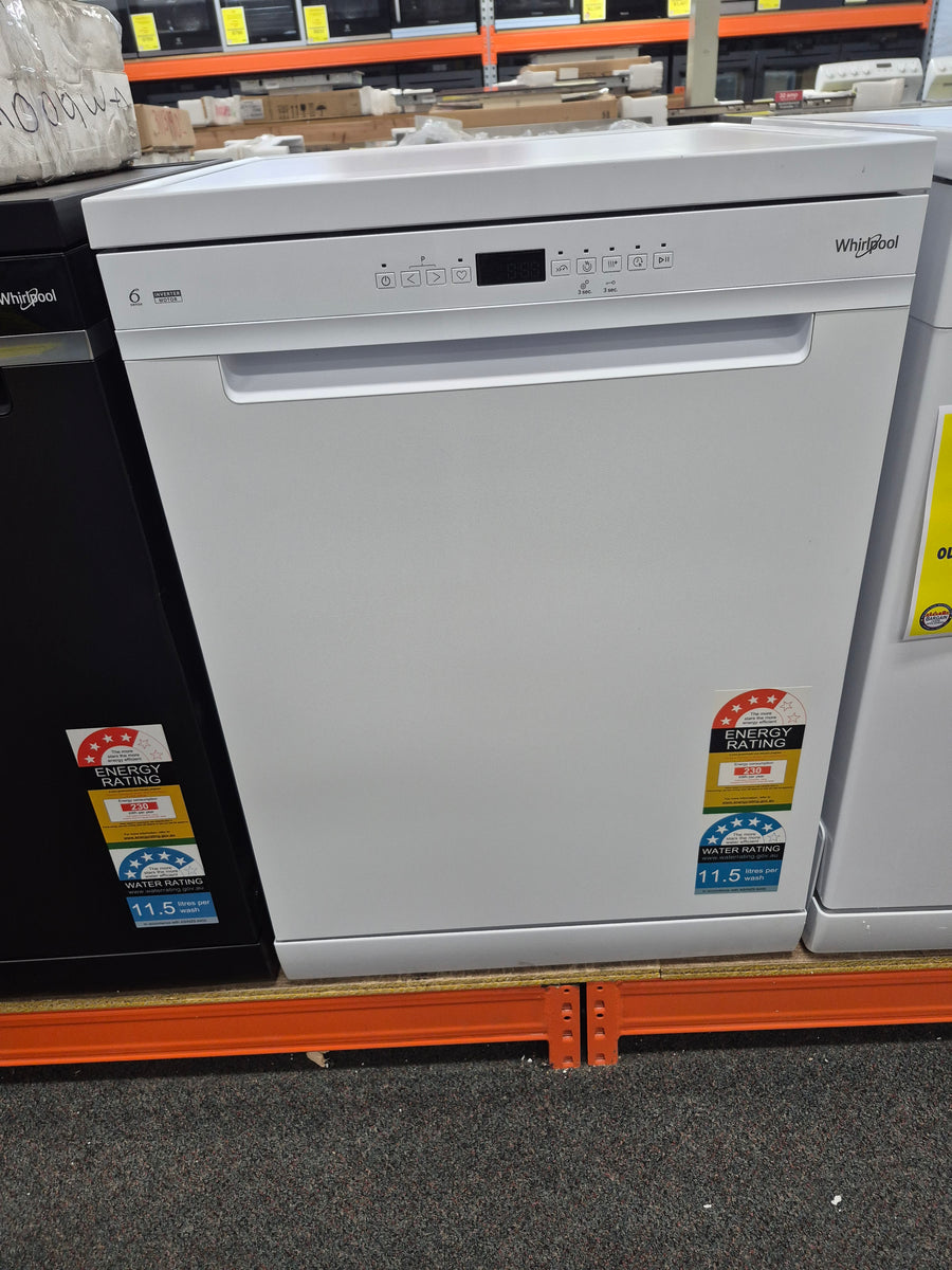 Whirlpool WDFS3R4NWEAU 60cm 14 Place Setting Freestanding Dishwasher with Natural Dry